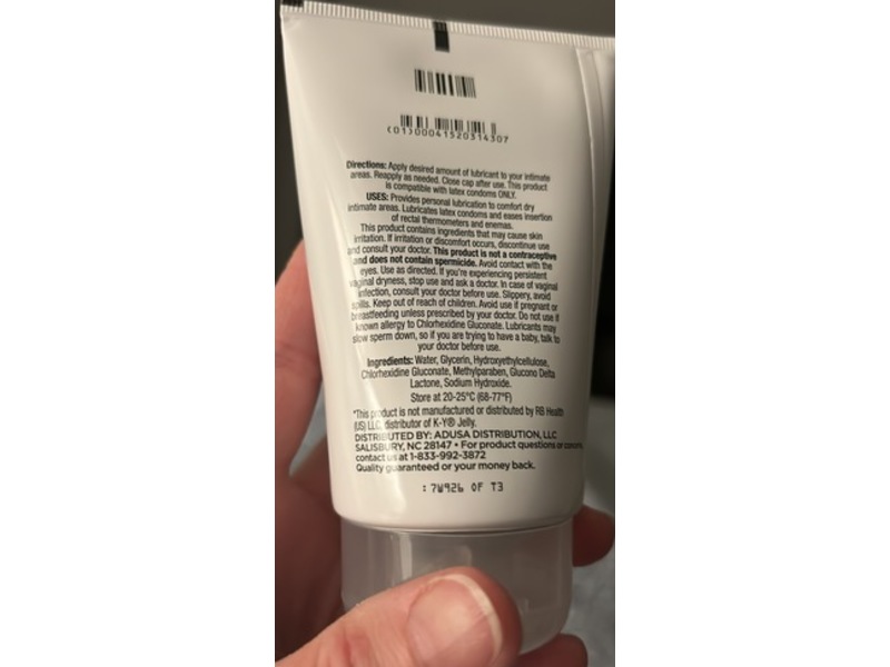 CareOne Personal Lubricant Jelly, 4 oz/113 g