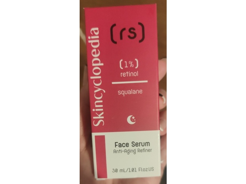 Skincyclopedia Face Serum, Retinol + Squalane, 1.01 fl oz/30 mL