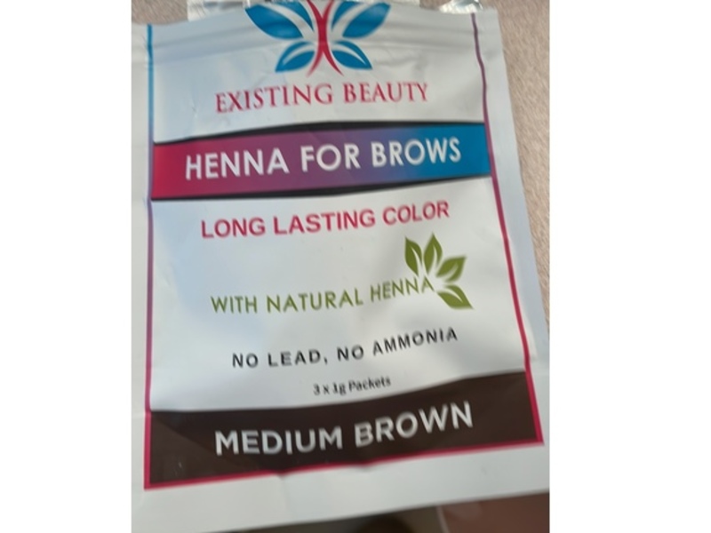 Existing Beauty Eyebrow Color, Medium Brown, 1g