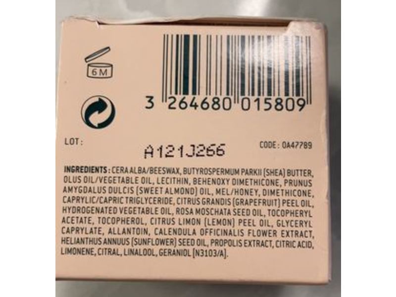 Nuxe Nourishing & Repairing Lip Balm, Honey, 0.52 oz/15 g