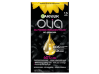 Garnier Olia Oil-Powered Permanent Color, 1.0 Black, 1 Applicator - Image 2