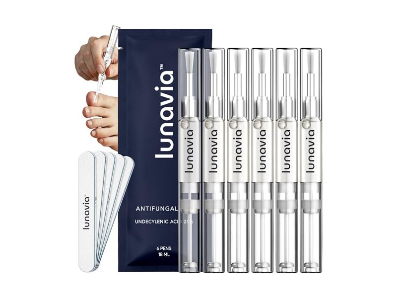 Lunavia Antifungal Pen, Undecylenic Acid, 18 mL, 6 Count
