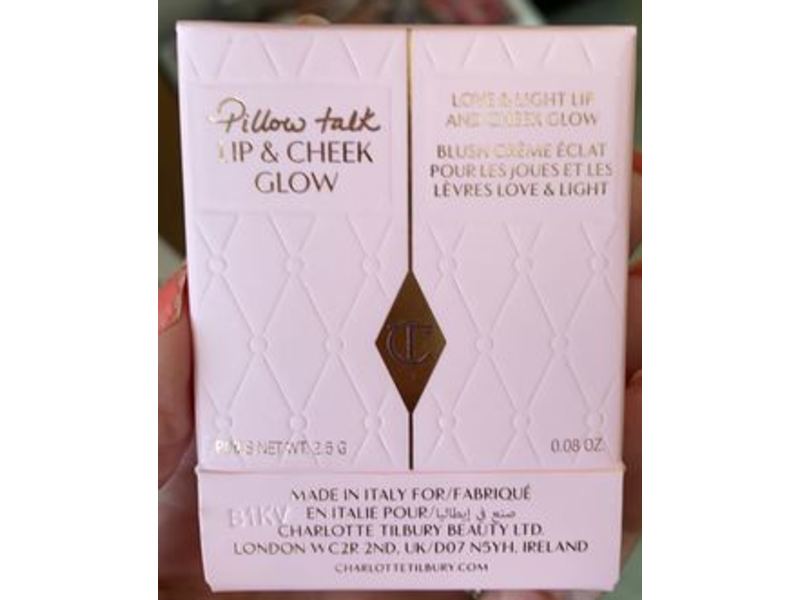 Charlotte Tilbury Pillow Talk Lip & Cheek Glow, Colour Of Dreams, 0.08 oz/2.5 g