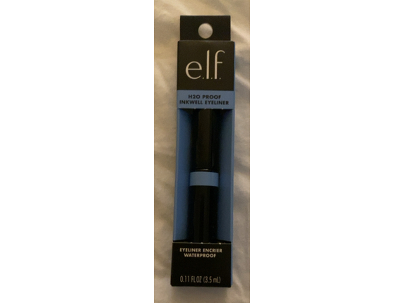 e.l.f. H2O Proof Inkwell Eyeliner, Bluebird, 0.11 fl oz/3.5 mL
