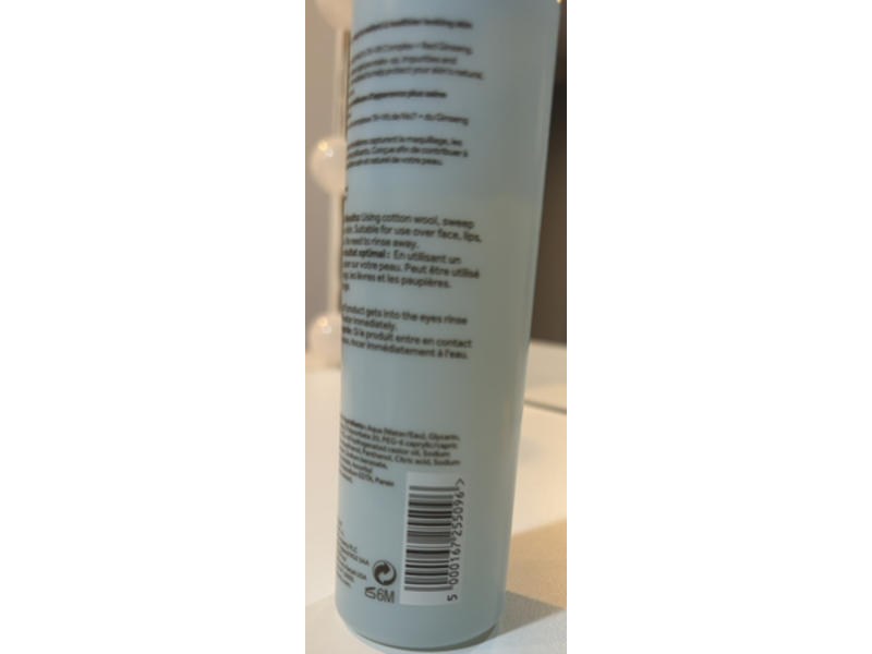 No7 Radiant Results Micellar Cleansing Water, Vitamins C, E & B5 + Red Ginseng, 6.7 fl oz/200 mL