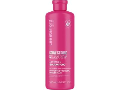 Lee Stafford Grow Strong & Long Activation Shampoo, 16.9 fl oz/500 mL