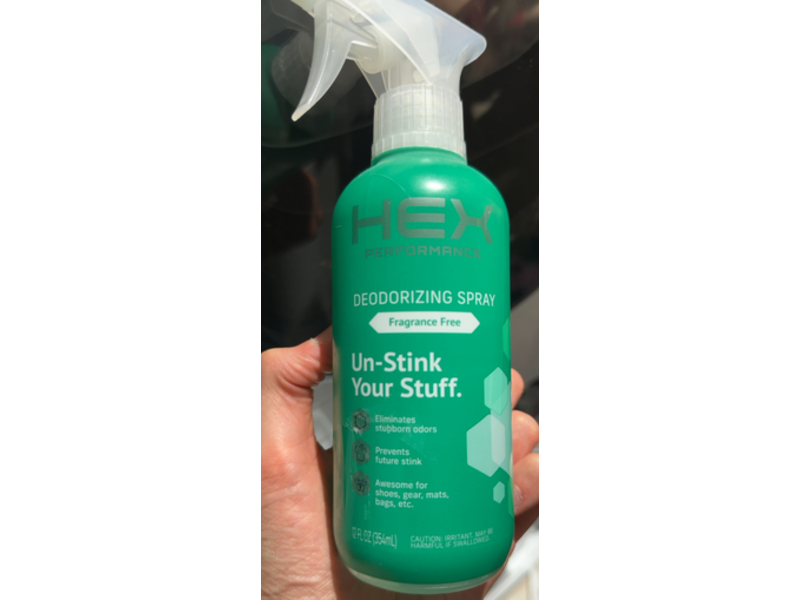 HEX Performance Deodorizing Spray, 12 fl oz/354 mL, Pack Of 2