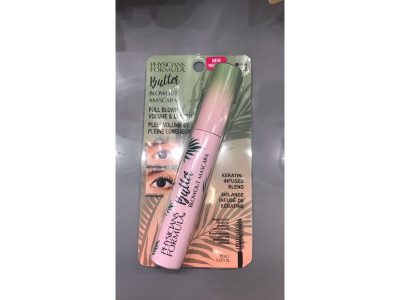 Physicians Formula Butter Blowout Mascara, Black, 0.33 fl oz/10 mL