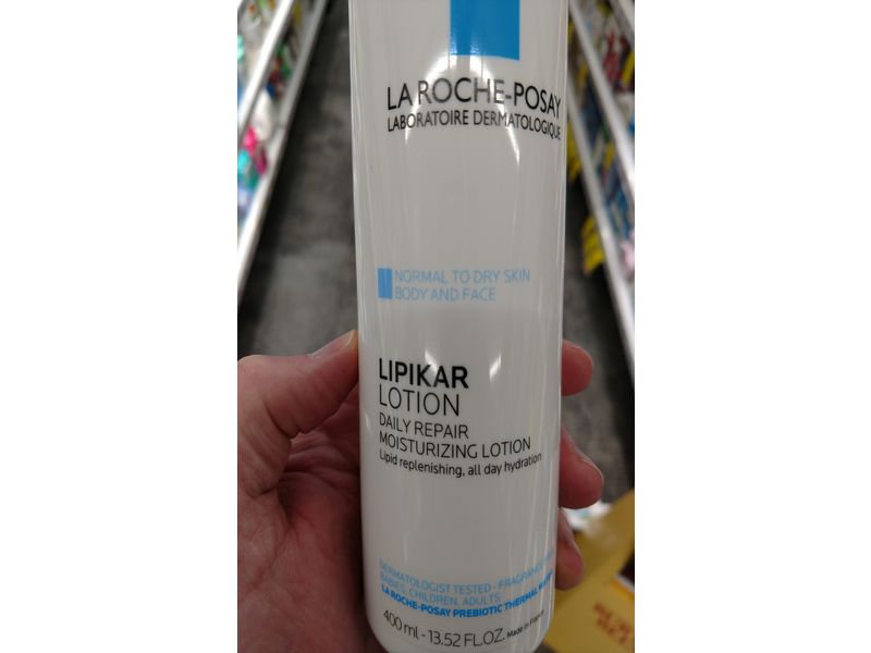 La Roche-Posay Lipikar Daily Repair Moisturizing Lotion, 13.52 fl oz