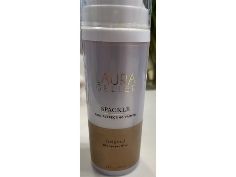 LAURA GELLER Spackle Skin Perfecting Primer, Original Champagne Glow, 4.2 fl oz/126 mL