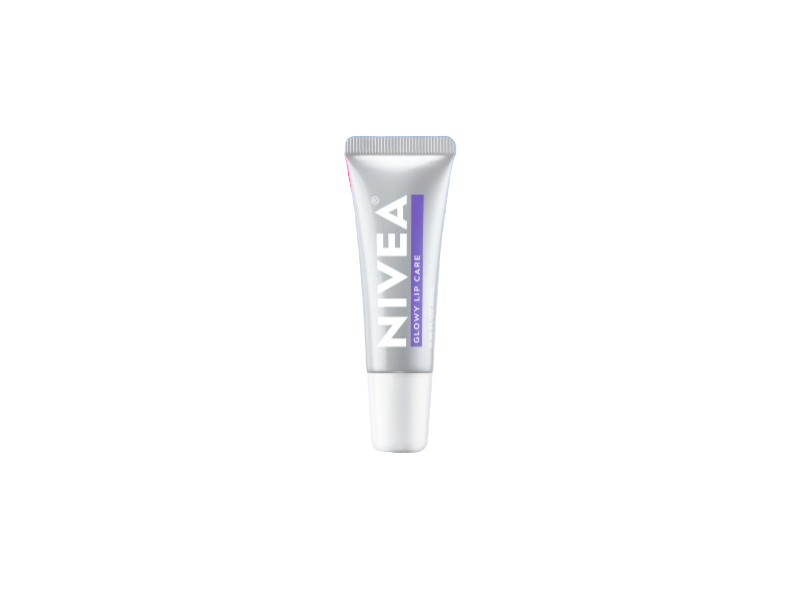 Nivea Glowy Lip Balm, Hyaluronic Acid + Vitamin E, 0.35 fl oz/10 mL
