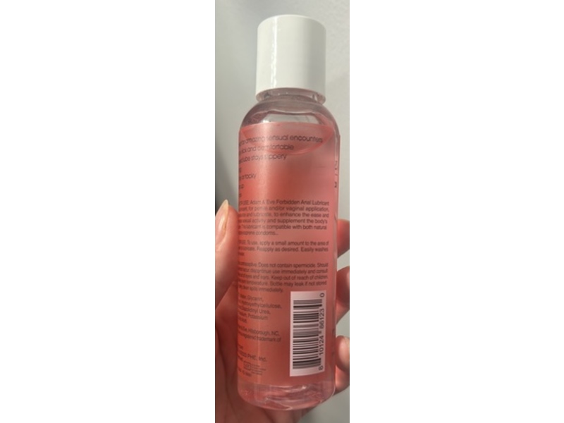 Adam & Eve Forbidden Anal Lubricant, 4 fl oz/118 mL