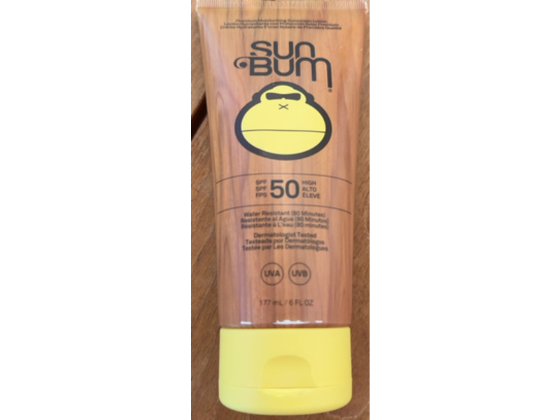 Sun Bum Sunscreen Lotion, SPF 50, 6 fl oz/177 mL