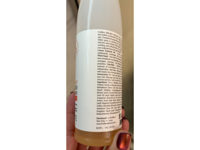 Pro Bliva folliculitis Shampoo & Body Wash, 8 fl oz/236 mL