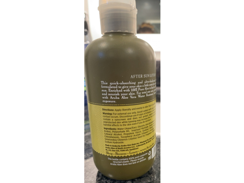 Aruba Aloe After Sun Lotion, 8.5 fl oz/251mL