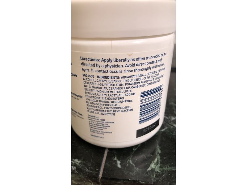 CeraVe Moisturizing Cream, 19 oz