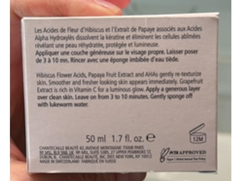 Chantecaille Aromacologie Smoothing Mask, Hibiscus, 1.7 fl oz/50 mL