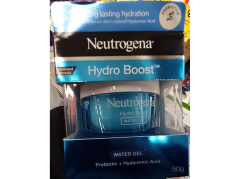Neutrogena Hydro Boost Water Gel, Prebiotic + Hyaluronic Acid, 50 g