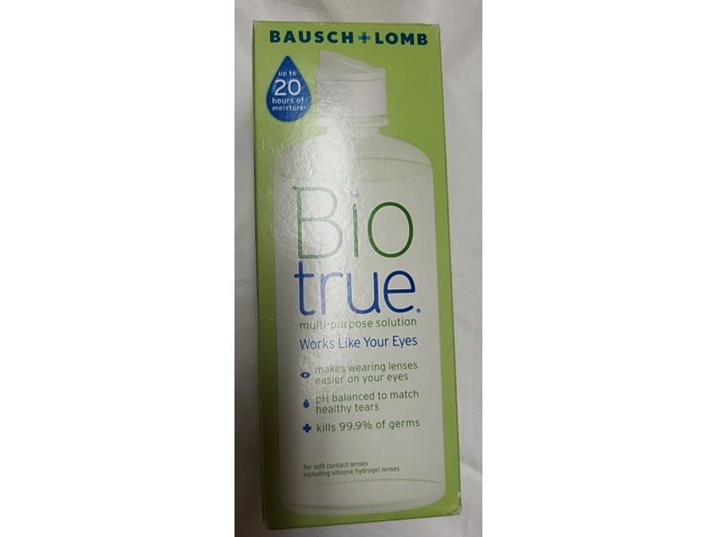 Biotrue Multi-Purpose Contact Lens Solution, 10 fl oz, Pack Of 2