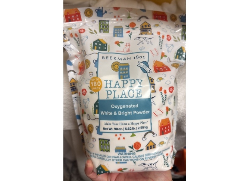 Beekman 1802 Oxygenated White & Bright Powder, Happy Place, 180 Loads , 90 oz/2.55 kg