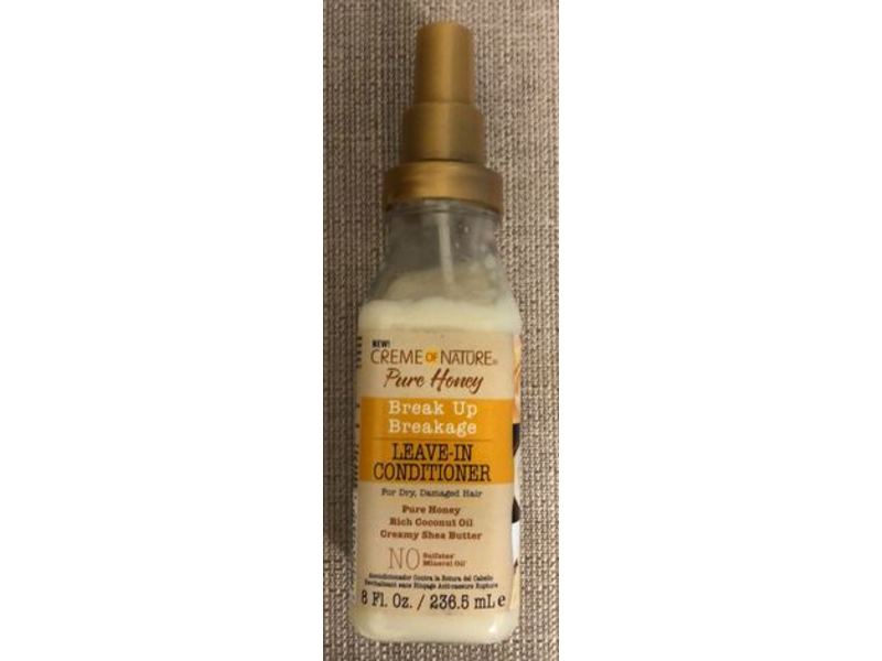 Creme Of Nature Pure Honey Leave-In Conditioner, 8 fl oz / 236.5 mL