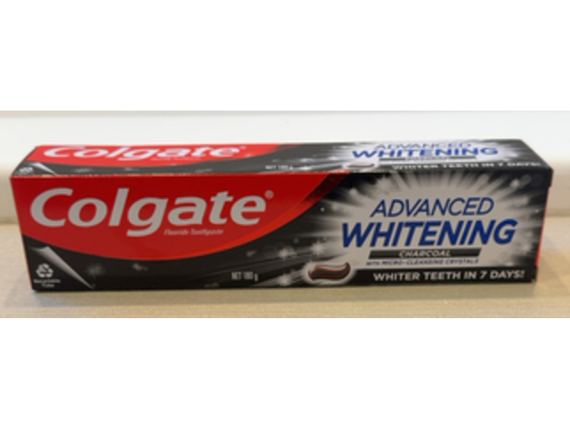 Colgate Advanced Whitening Toothpaste, Charcoal, 180 g