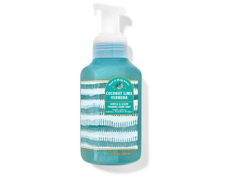 Bath & Body Works Gentle & Clean Foaming Hand Soap, Coconut Lime Verbena, 8.75 fl oz/259 mL