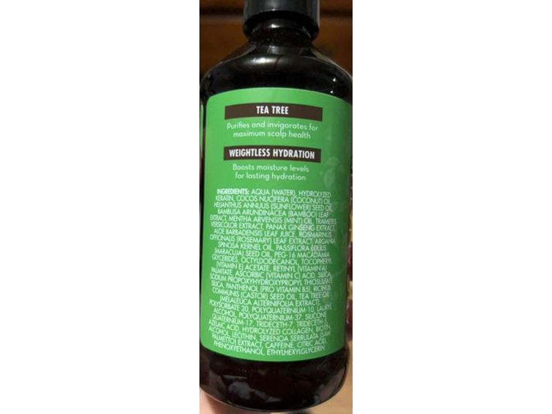 Arganatural Purifying Tea Tree Leave In Conditioner Spray, Natural Argan Oil, 8 fl oz/240 mL