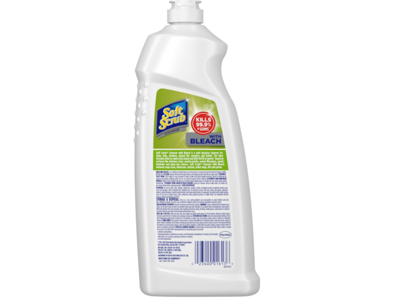 Soft Scrub Cleanser With Bleach, 36 oz/1.02 kg