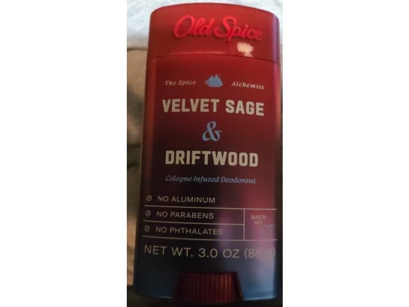 Old Spice Deodorant, Velvet Sage & Drift Wood, 3.0 oz/85 g