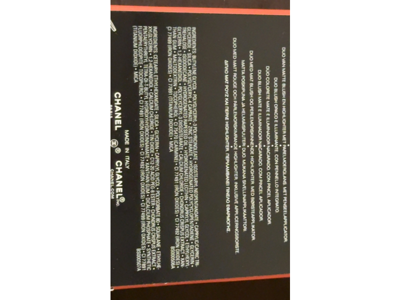 Chanel Jardin Imaginaire Duo Blush & Highlighter, Gold & Peach, 0.23 oz/6.5 g