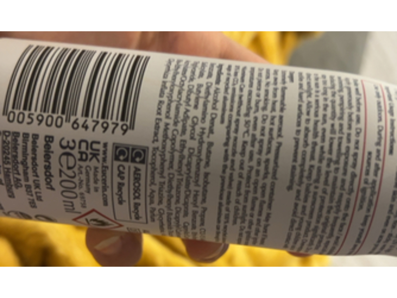 Eucerin Oil Control Sun Spray, Dry Touch, SPF 50, 200 mL