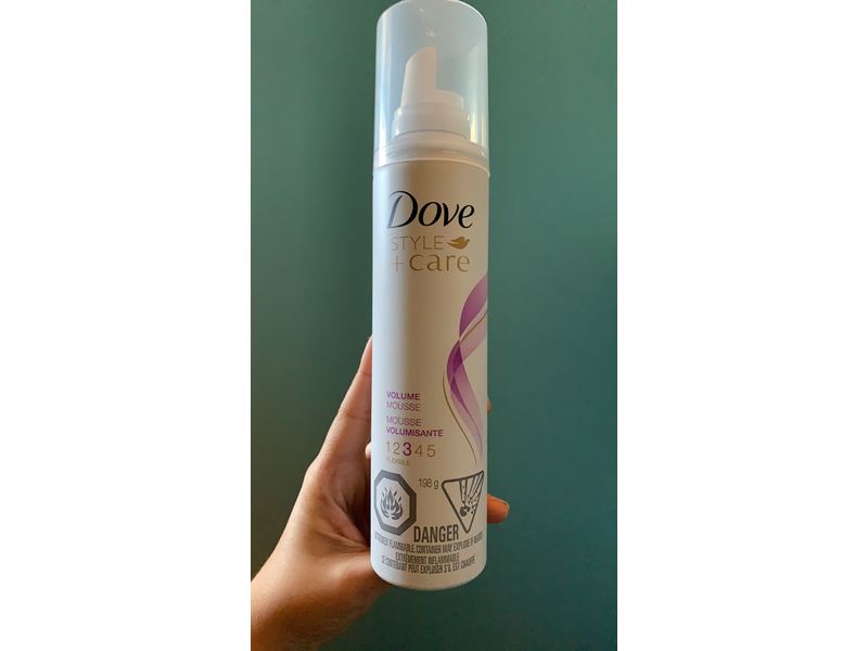 Dove Style + Care Volume Mousse, Flexible Hold, 198 g