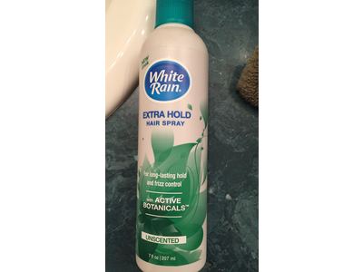 White Rain Non Aerosol Hair Spray Unscented Extra Hold 7 Oz