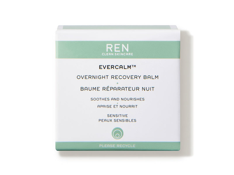 Ren Clean Skincare Evercalm Overnight Recovery Balm, 1.02 oz/30 mL