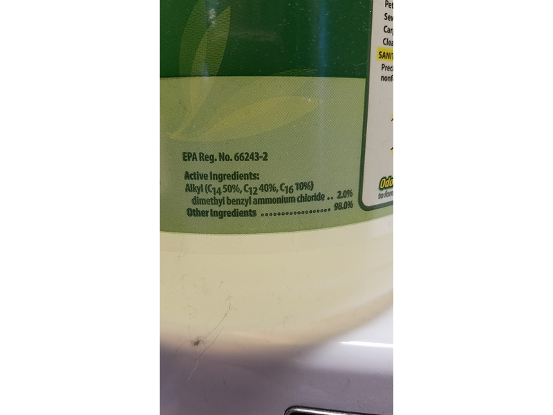 Odoban Disinfectant Laundry & Air Freshener, Eucalyptus, 3.79 L