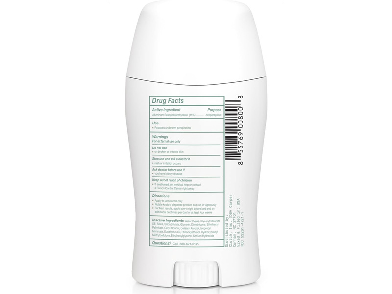 Carpe Underarm Antiperspirant Lotion, Eucalyptus, 1.69 fl oz/50 mL