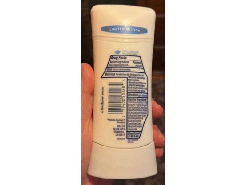 Dove Bridgerton Moonlit Masquerade Antiperspirant Deodorant, Hydrangea & White Wisteria, 2.6 oz