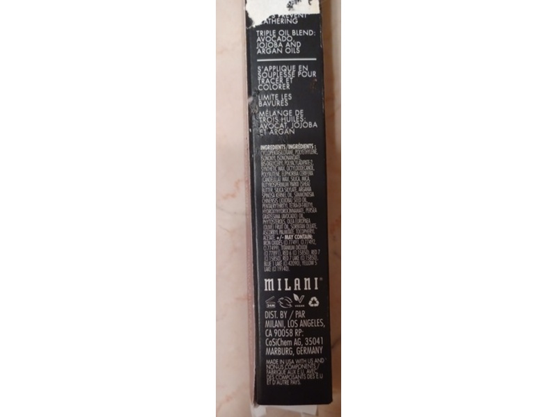 Milani Understatement Lipliner Pencil, 22 Brazenberry, 0.012 oz/0.35 g