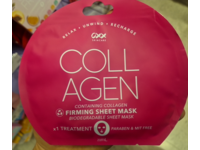 Oxx Skincare Firming Sheet Mask, Collagen, 20 mL - Image 3