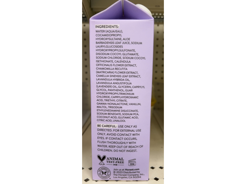 Honest Calm Shampoo + Body Wash Refill, Lavender, 32.0 fl oz/946 mL