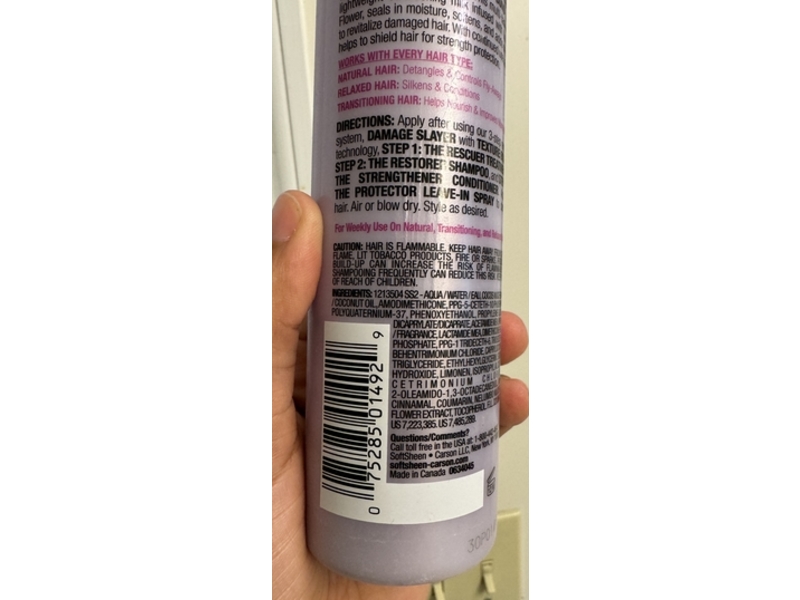 Dark & Lovely Damage Slayer Leave In Spray, Lotus Flower, 8.5 fl oz/250 mL