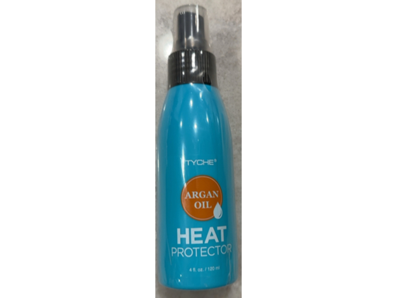 Tyche Heat Protector Spray, Argan Oil, 4 fl oz/120 mL