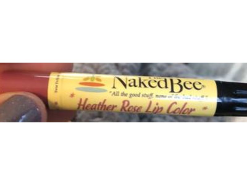 The Naked Bee Heather Rose Lip Color, 0.09 oz/2.55 g