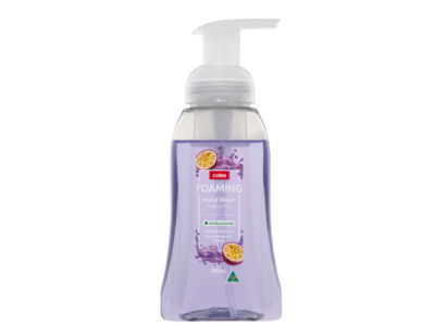 Coles Foaming Hand Wash, Passion Fruit, 250 mL
