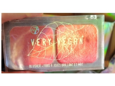 W7 Cosmetics Very Vegan Blusher, 0.56 oz/16 g