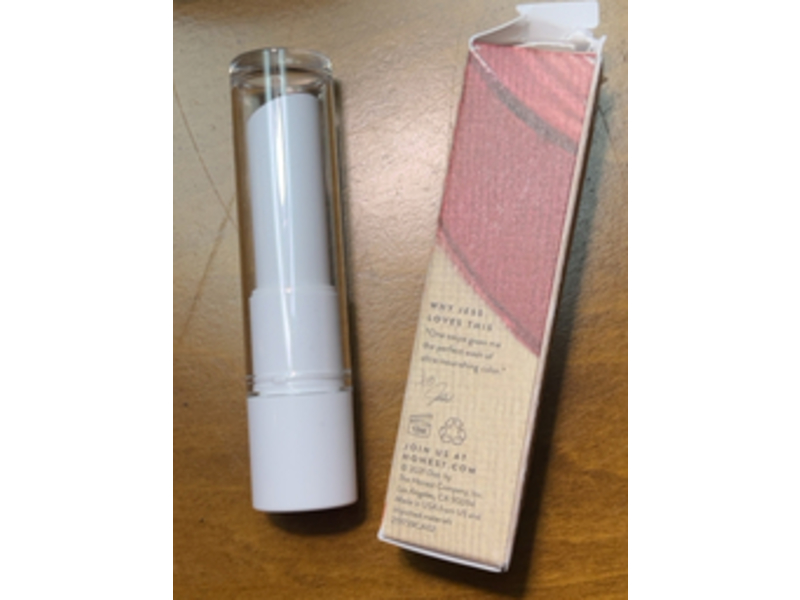 Honest Beauty Tinted Lip Balm, Plum Drop, 0.141 oz/ 4 g