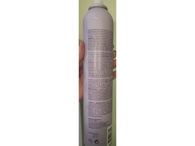 Pureology Style+Protect Lock It Down Hairspray, 11 oz/365 mL