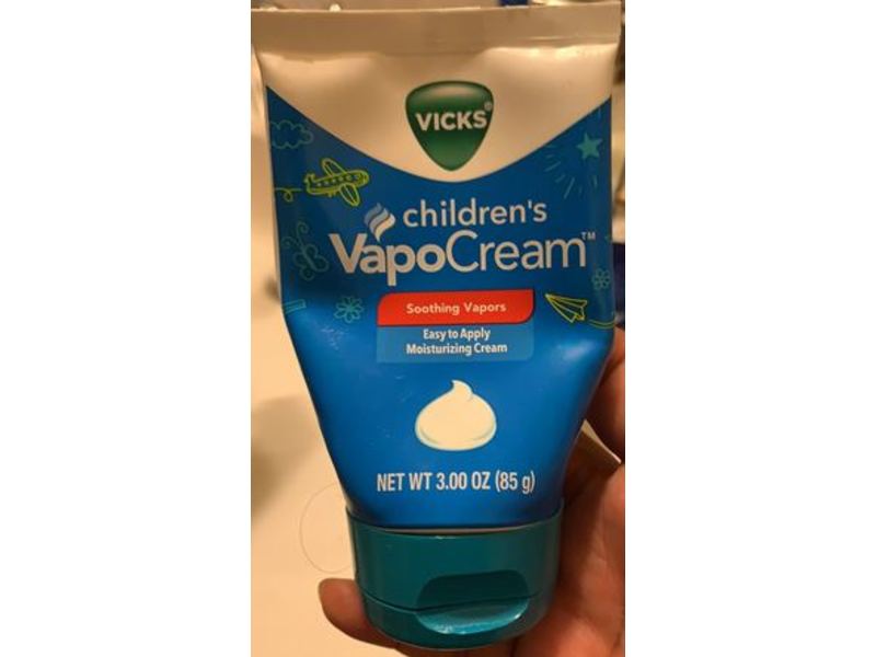 Vicks Children's Vapo Cream, Soothing Vapors, 3.00 oz/85 g