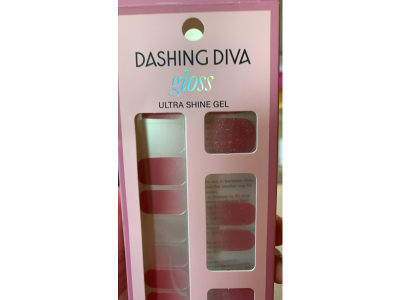 Dashing Diva Gloss Ultra Shine Gel Set, Smitten At Sundown, 32 Count
